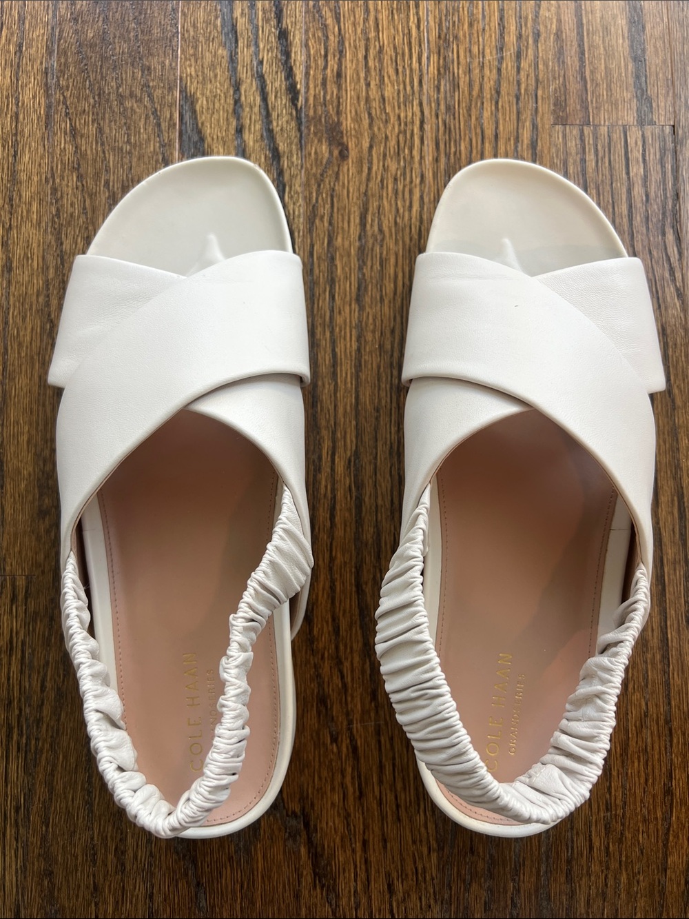 Cole Haan Cream Grandseries Sandal. Women’s Size 9.5.